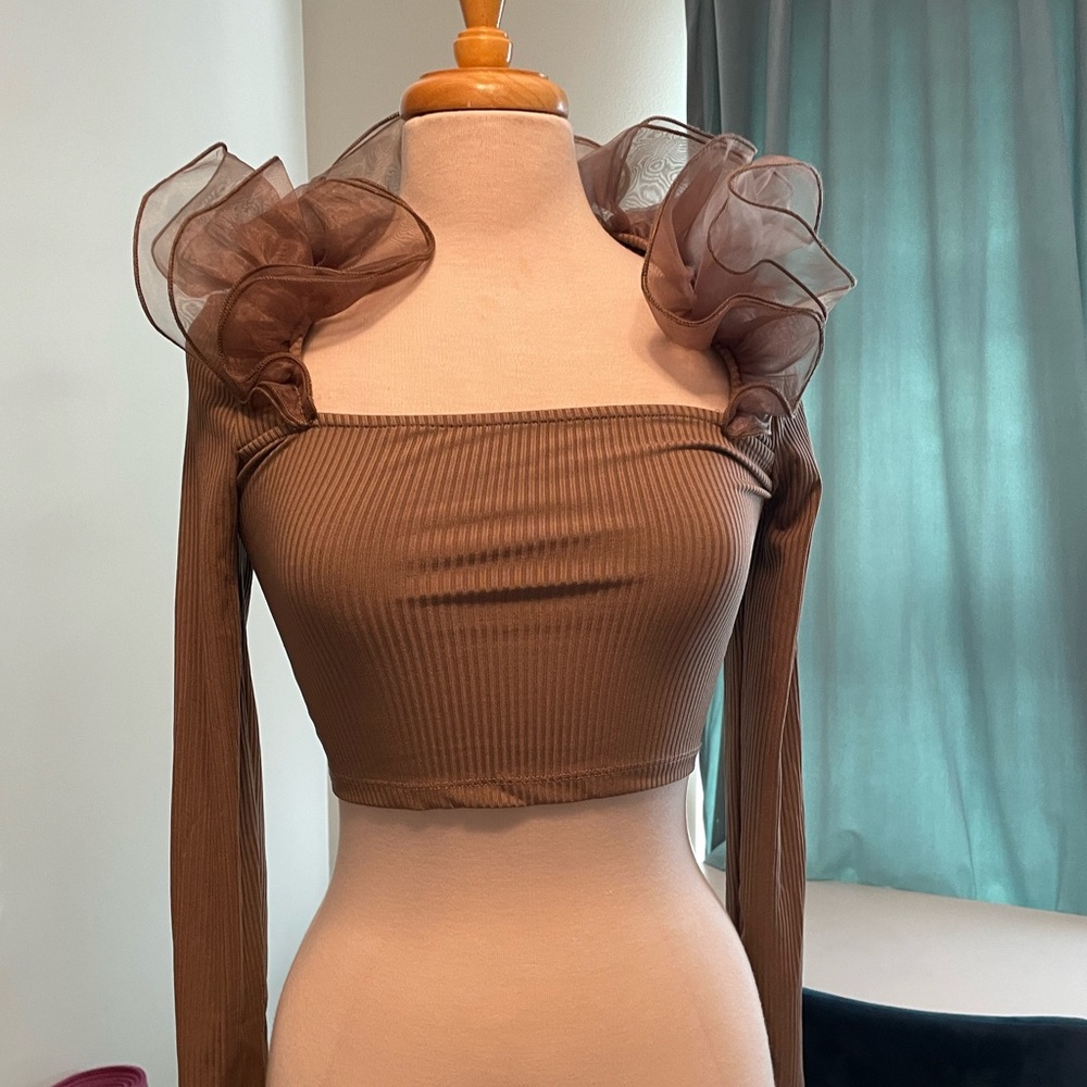 Zara Ruffle Blouse